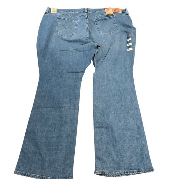 Levi's 315 Shaping Bootcut Hypersoft Mid-Rise Jeans, Women's Plus Size 26W, NWT - Picture 5 of 9